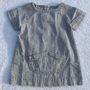 Gymboree Striped Dress Size 0-3 Months NWT